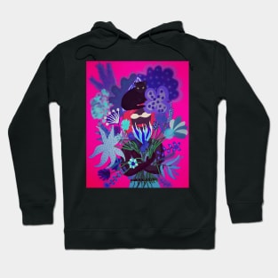 Bouquets are Better with Cats Hoodie